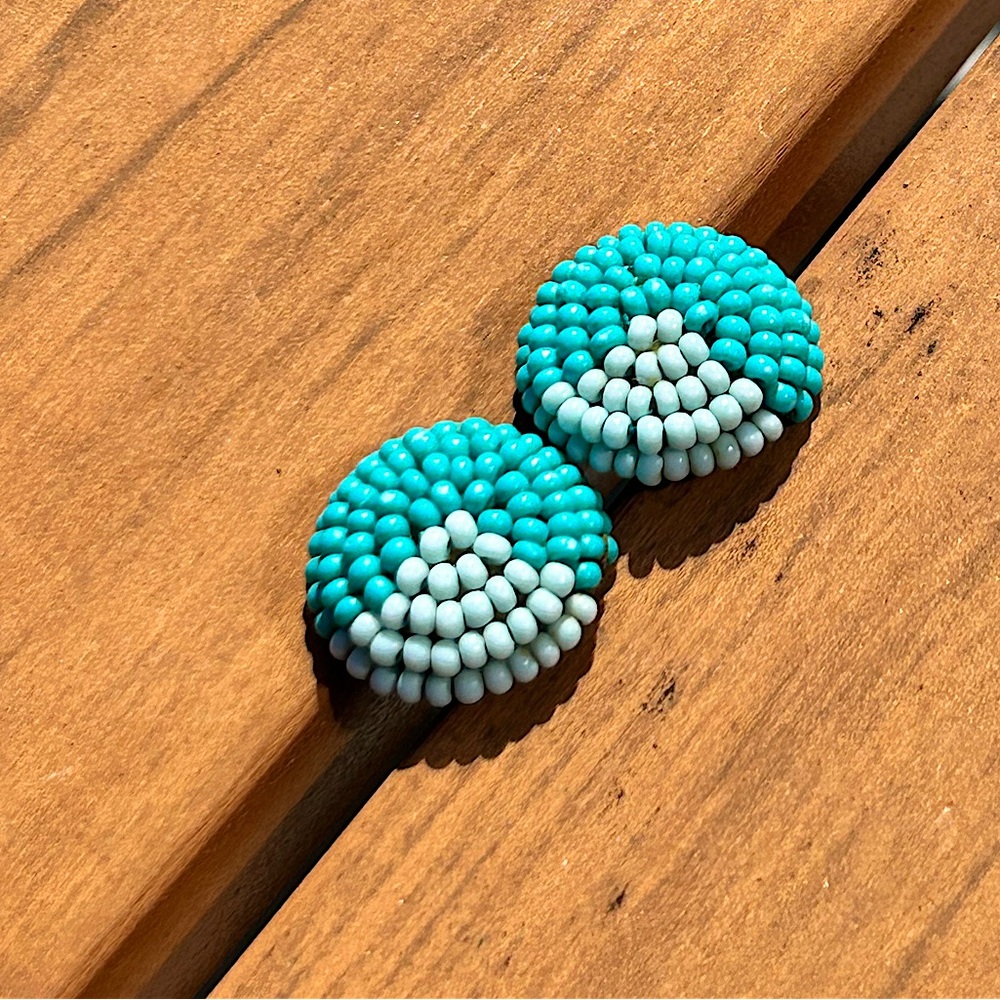 Handmade beaded earrings